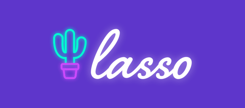 Lasso Logo With Wordmark