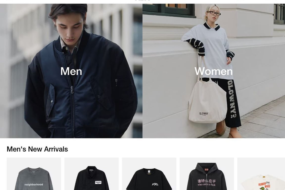 HBX homepage