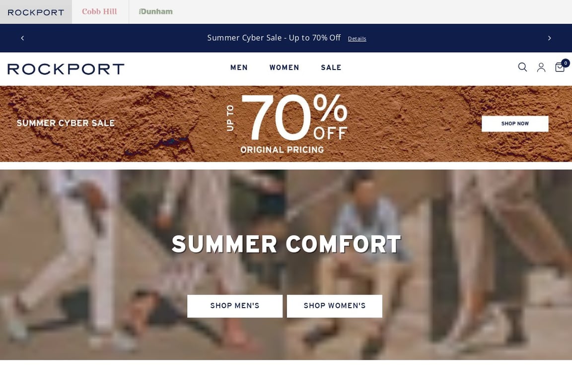 Rockport homepage