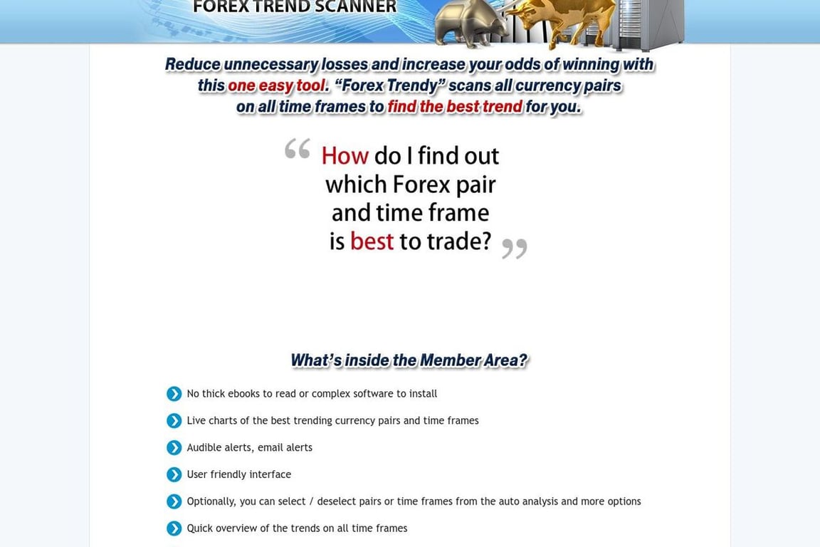 Forex Trendy homepage