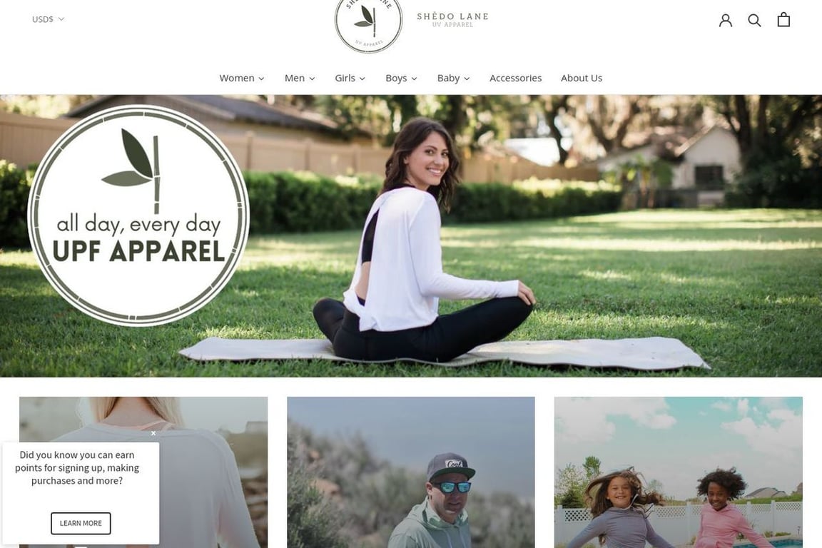 Shedo Lane homepage