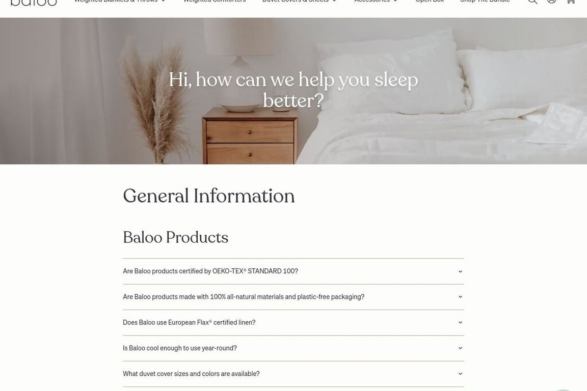 Baloo Living affiliate program signup page