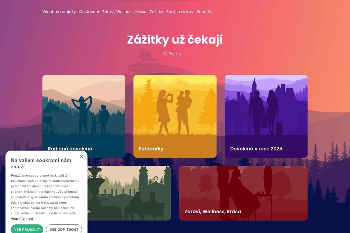 Slevadne homepage