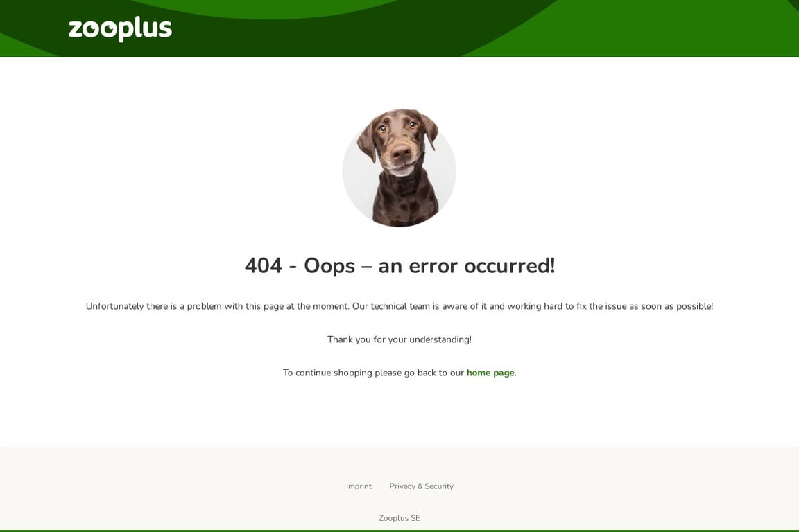 ZooPlus UK affiliate program signup page