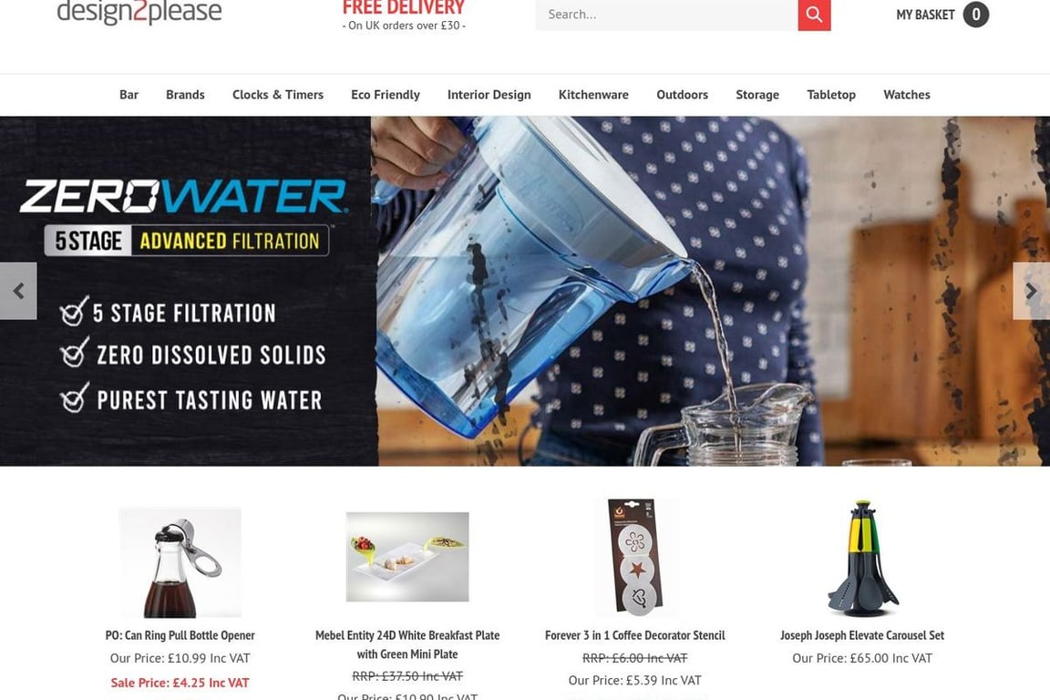 Design2Please homepage