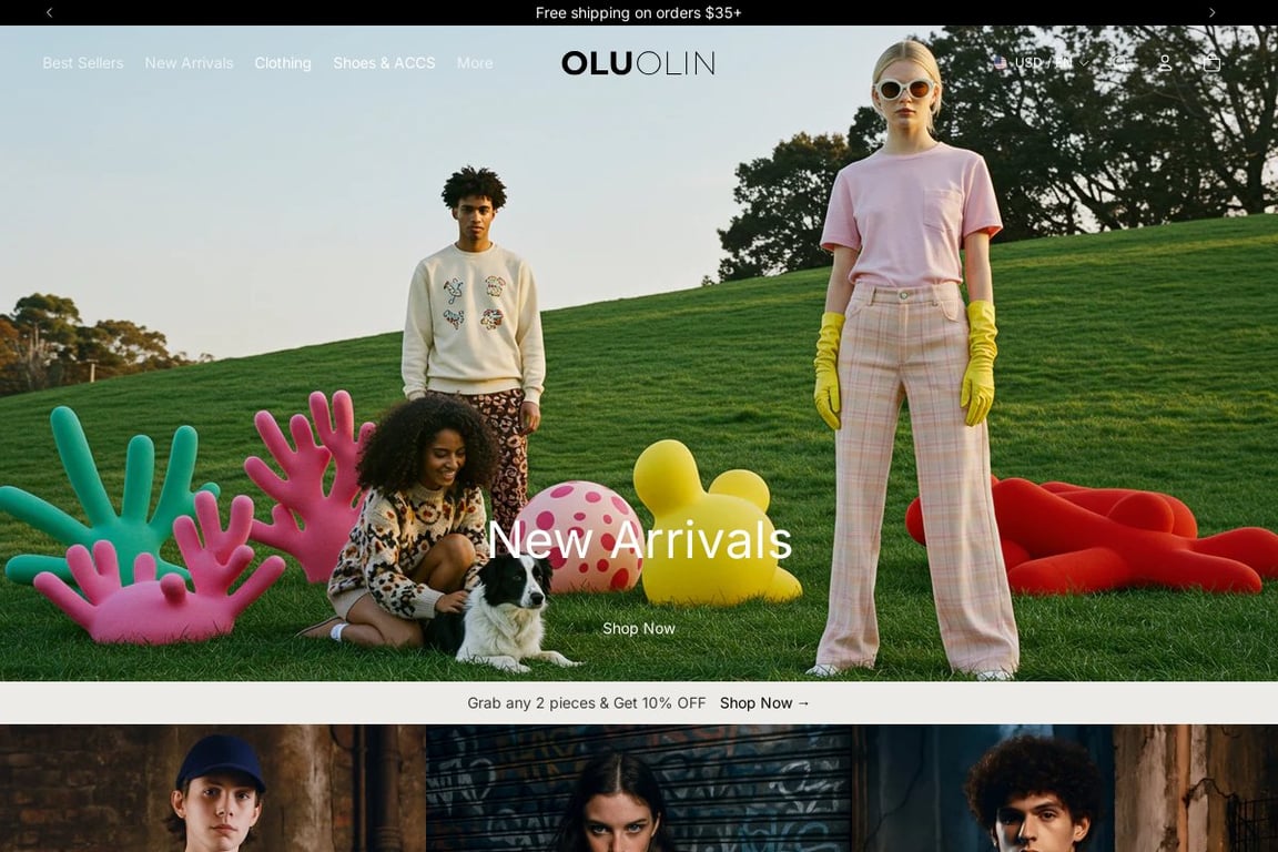 Oluolin homepage