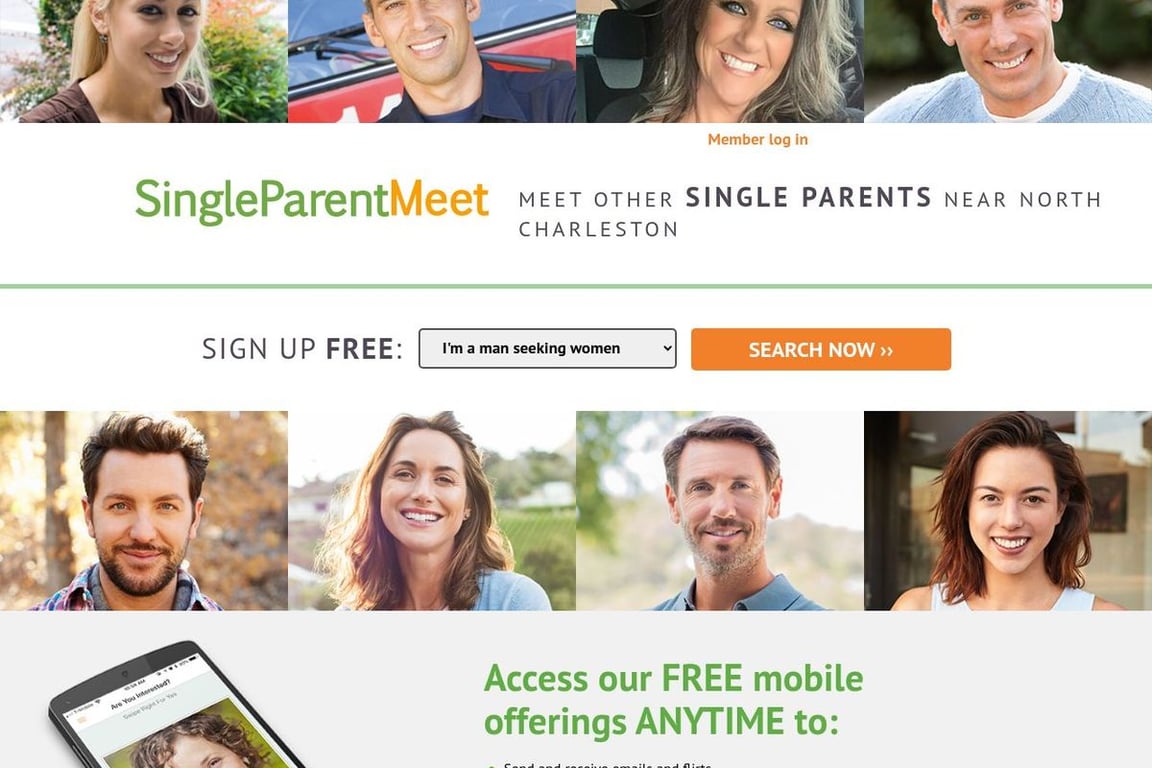 SingleParentMeet homepage