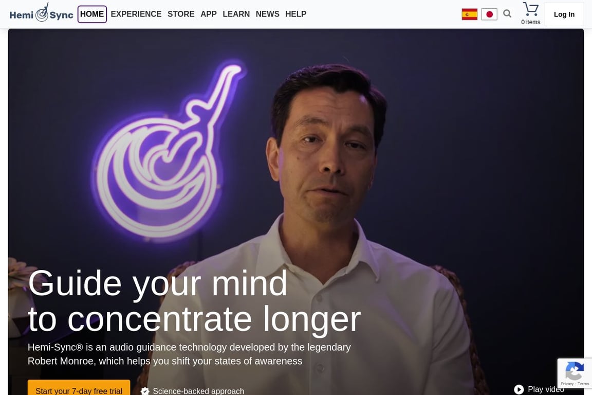 Hemi-Sync homepage