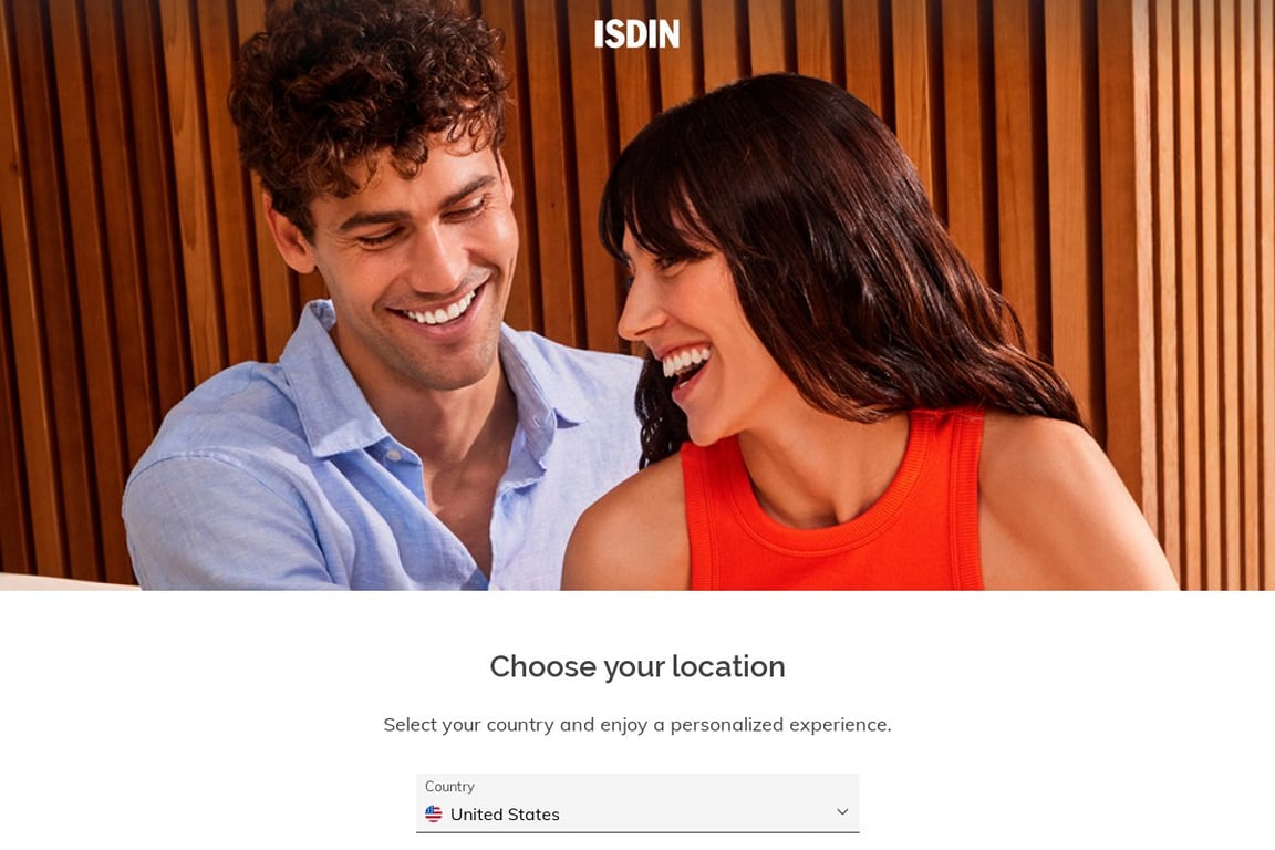 ISDIN (US) homepage