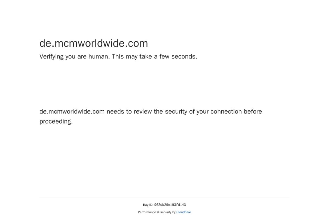 MCM DE homepage