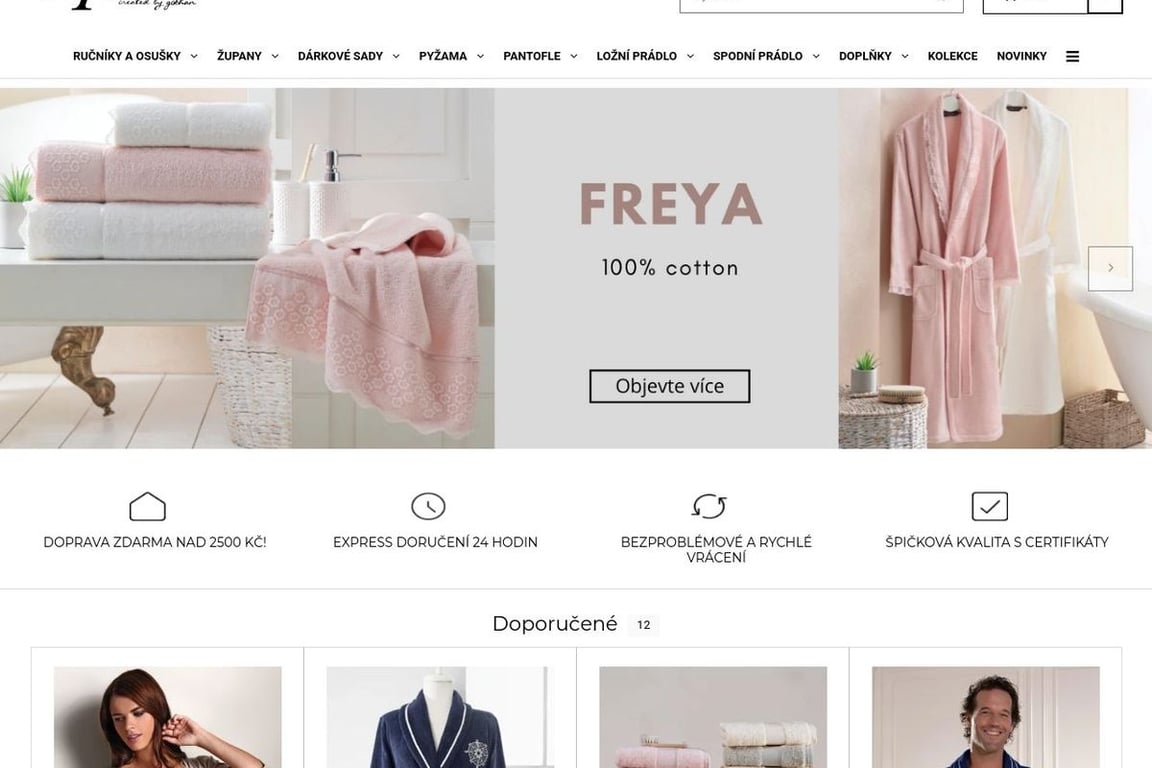 SoftCotton homepage