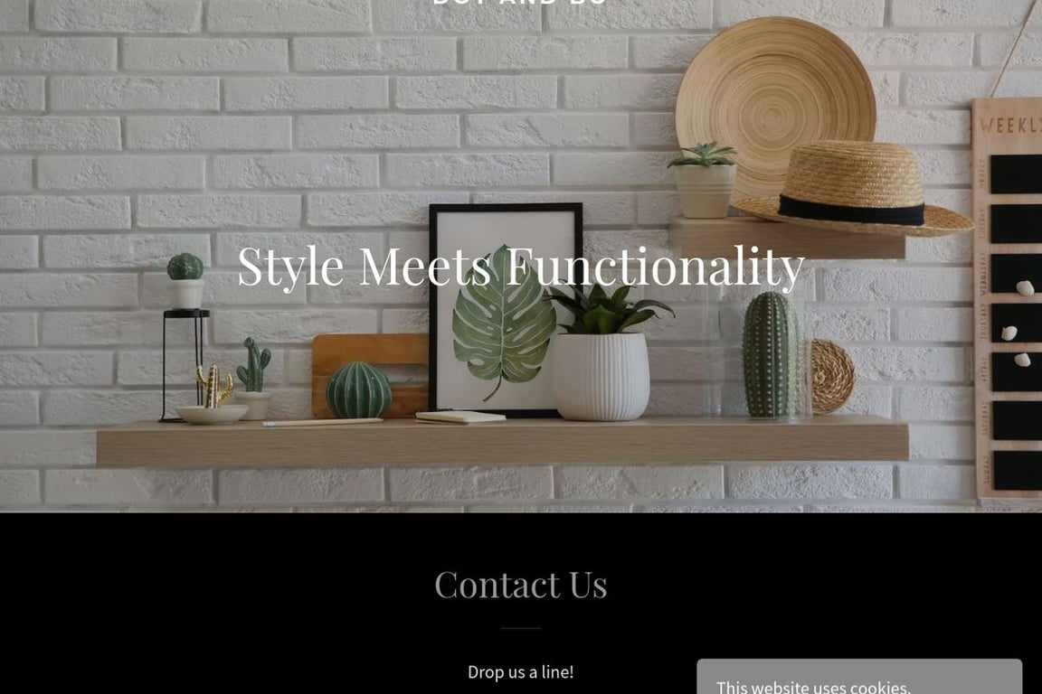 Dot & Bo homepage
