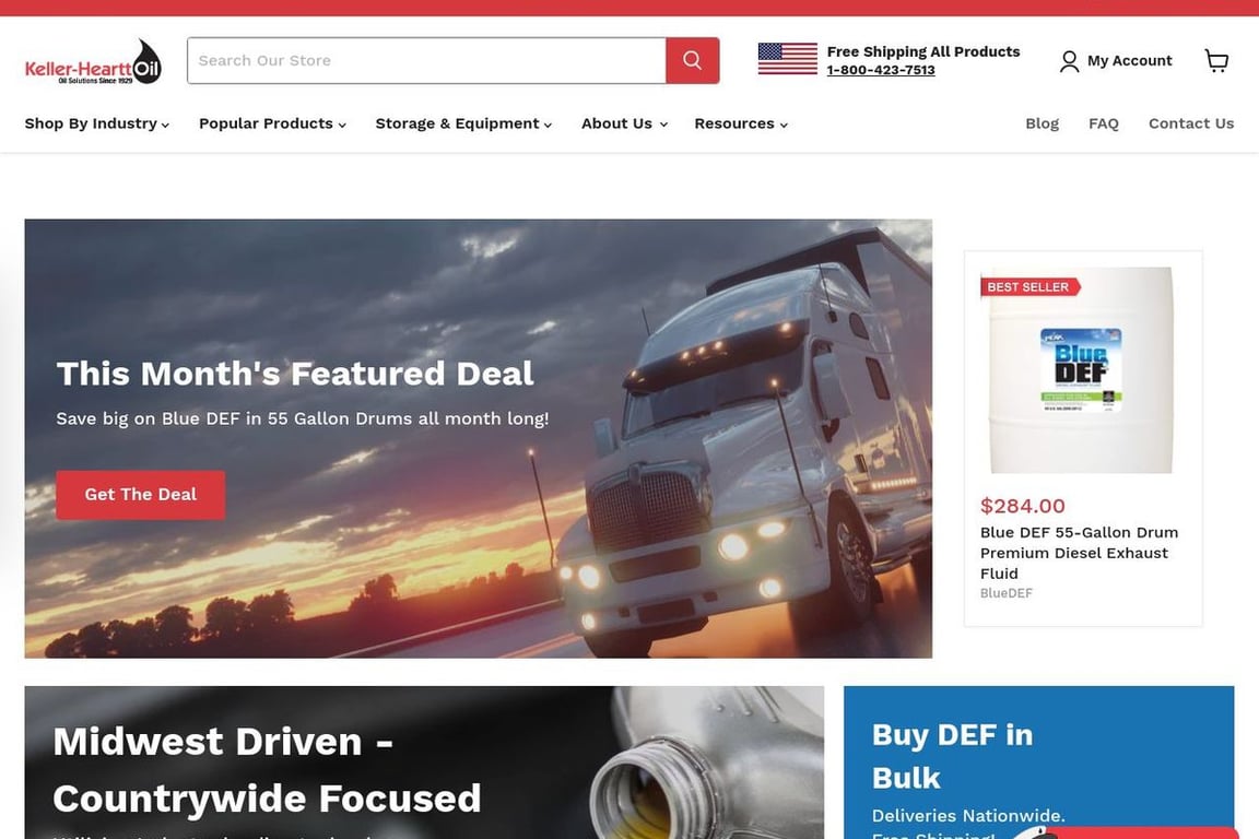 Keller-Heartt homepage