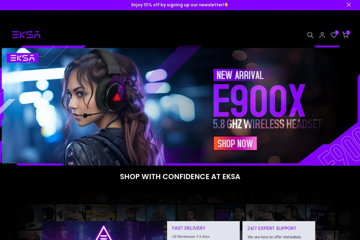 EKSA homepage
