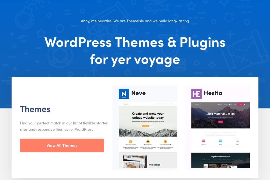 ThemeIsle homepage