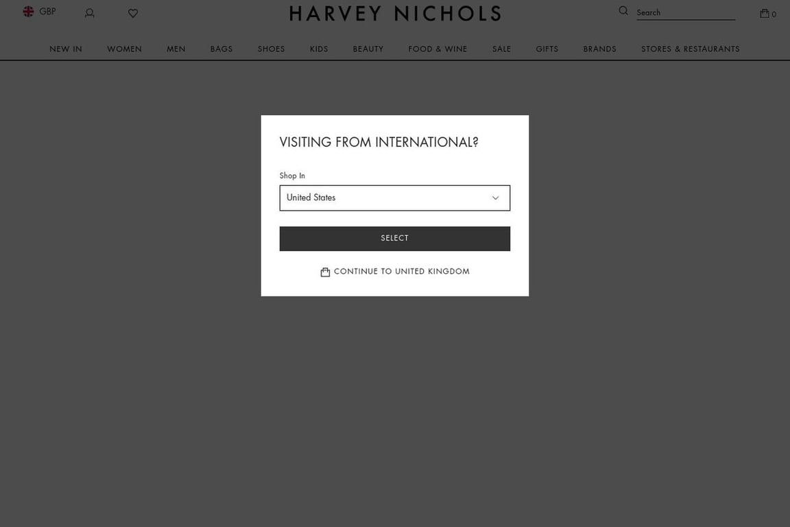 Harvey Nichols & Co Ltd | PAUSED homepage