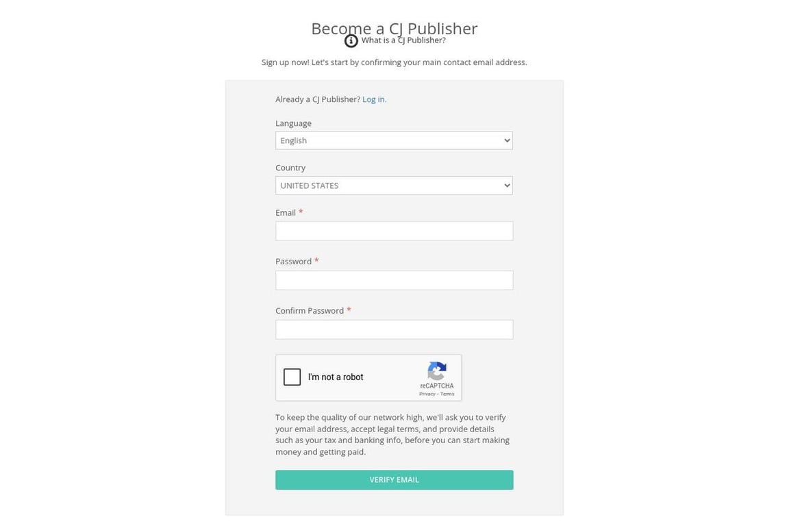 Edible Bloom affiliate program signup page
