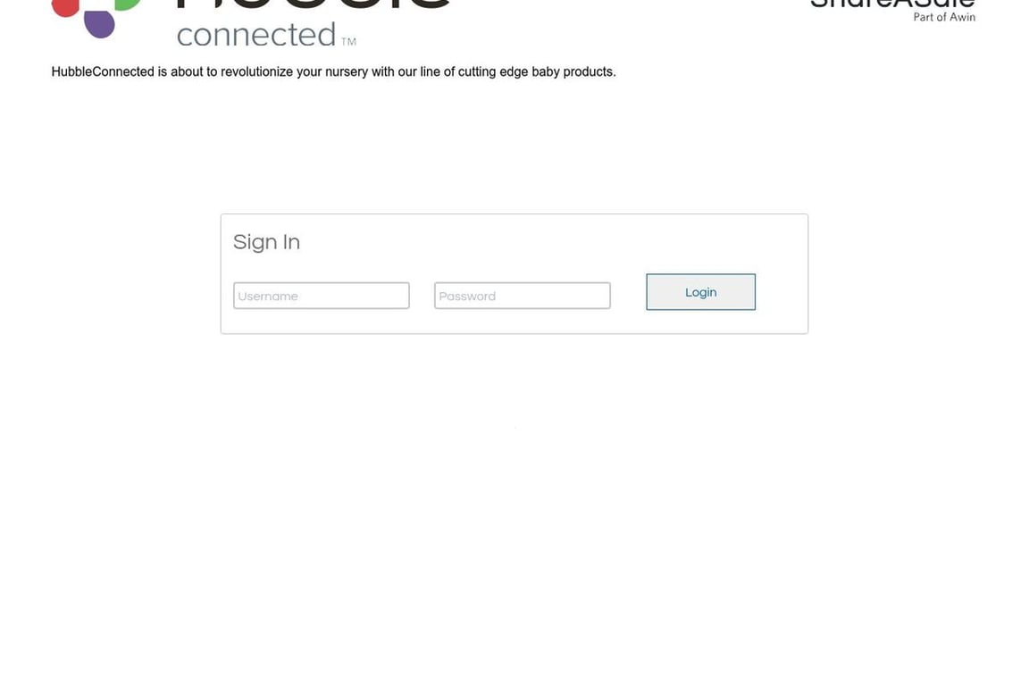 Hubble Connected affiliate program signup page