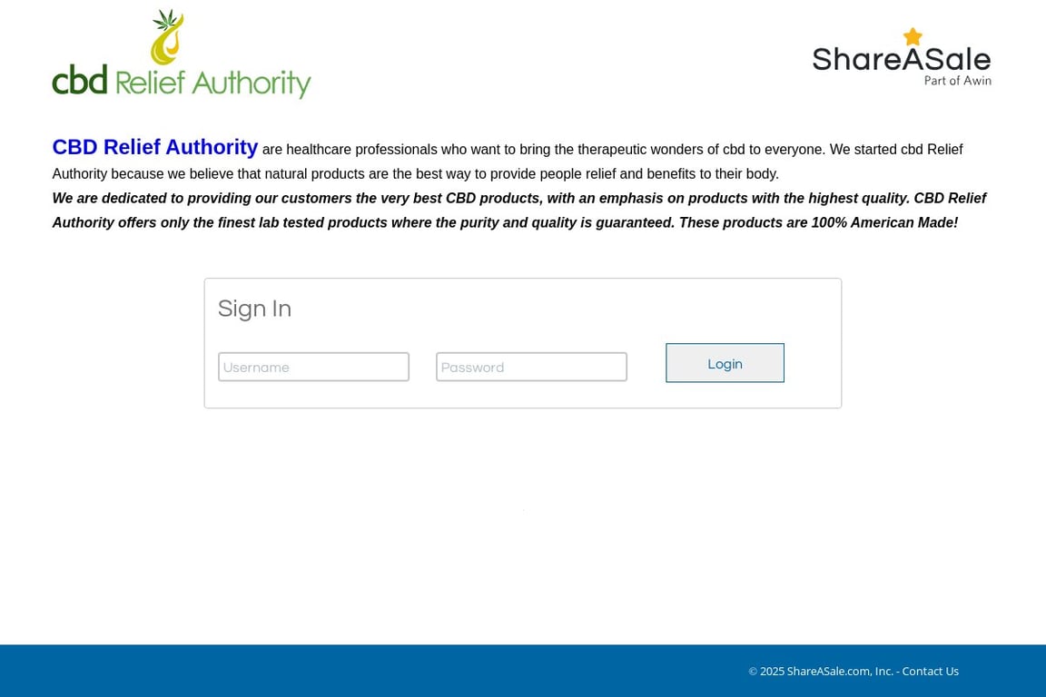 Bean Dog affiliate program signup page
