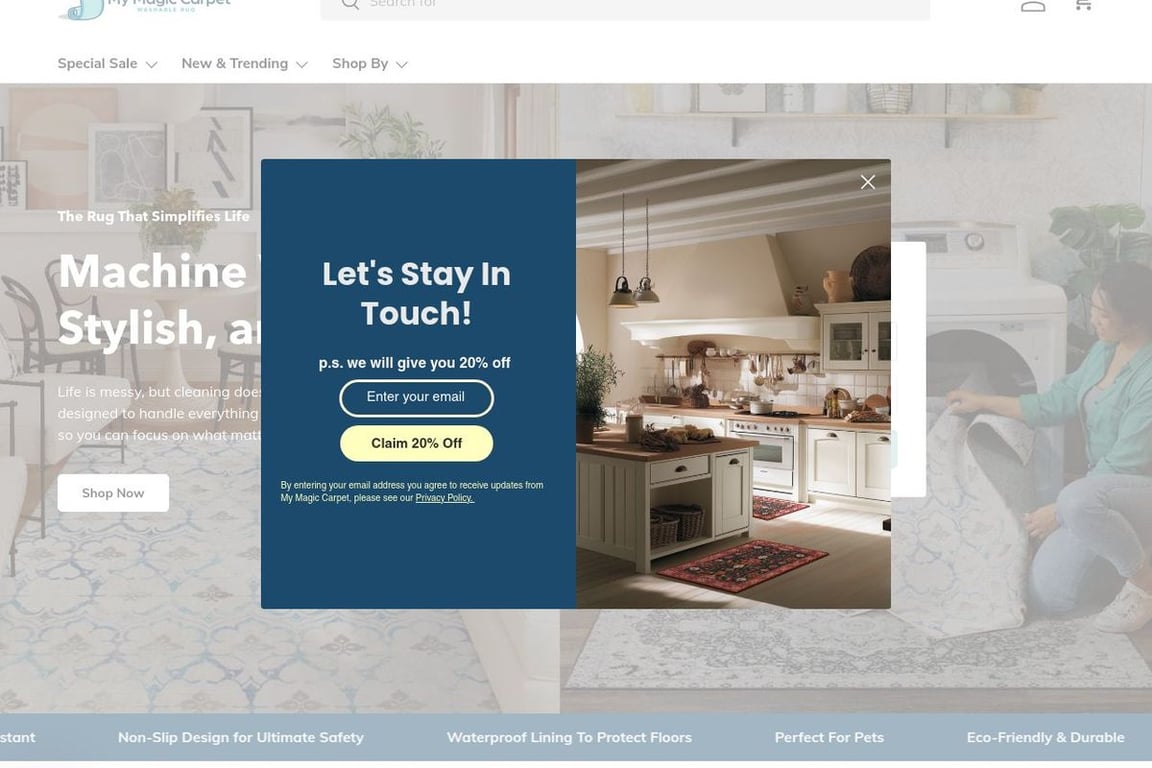 My Magic Carpet homepage