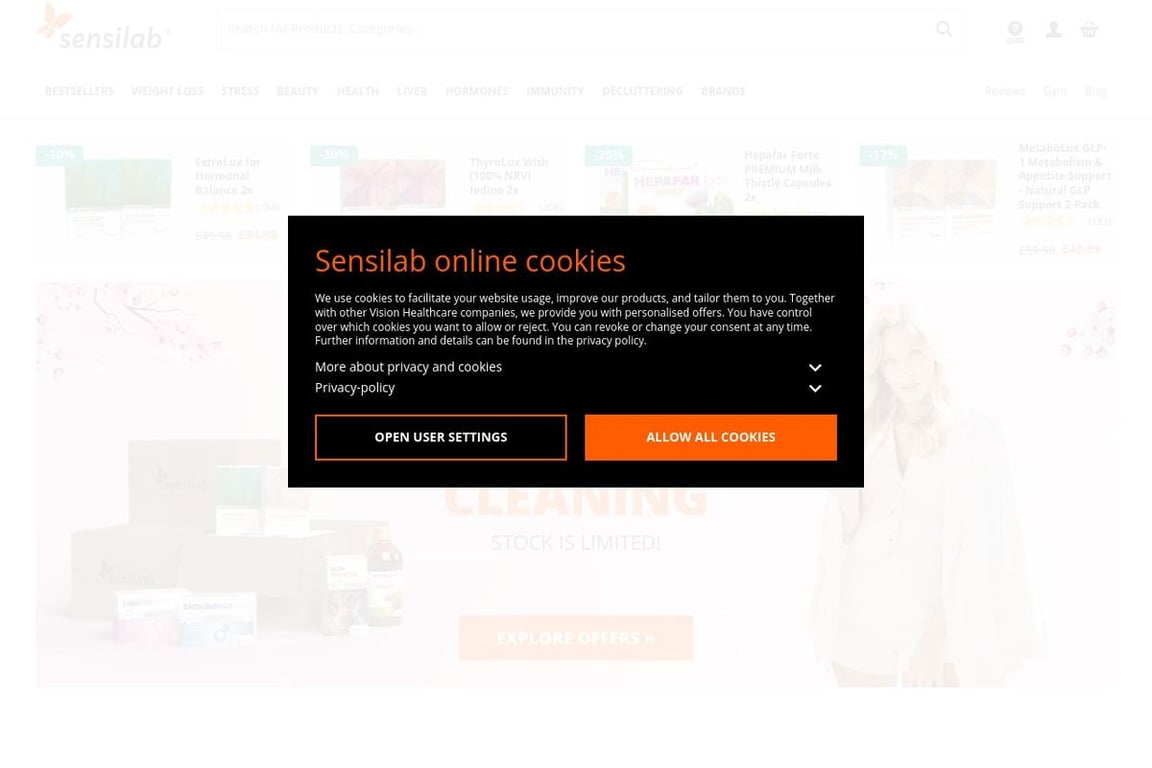 Sensilab homepage