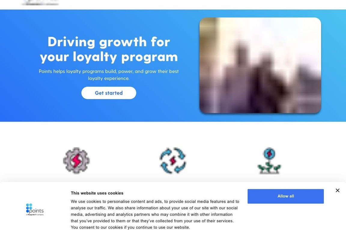 Points homepage