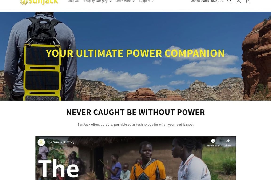 SunJack homepage
