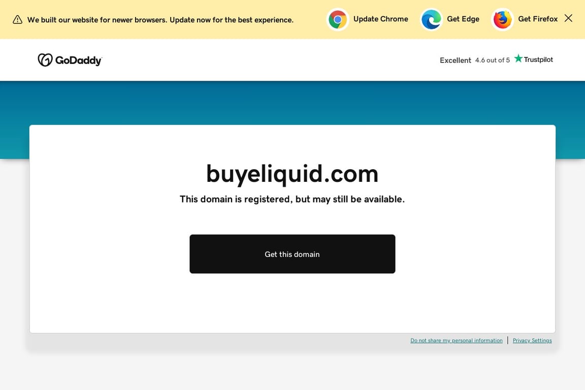BuyeLiquid homepage