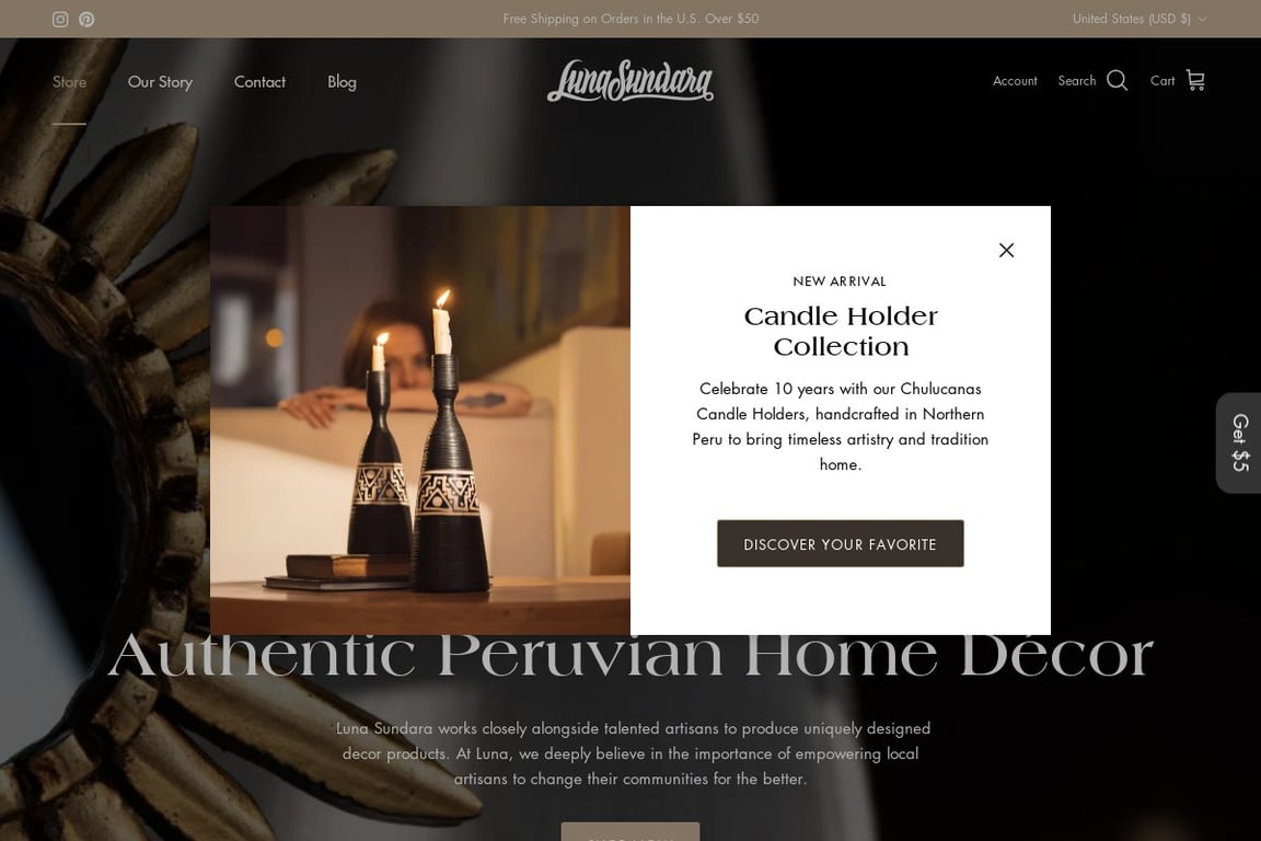 Luna Sundara LLC homepage