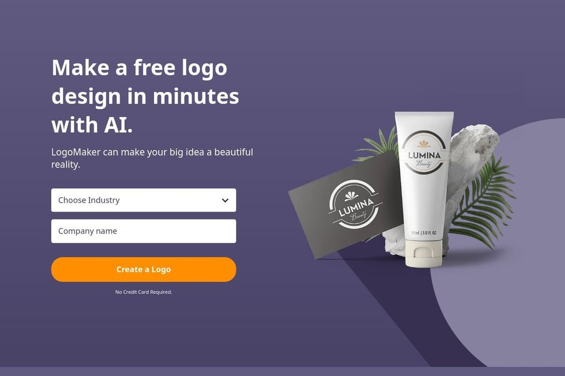 LogoMaker Preferred homepage