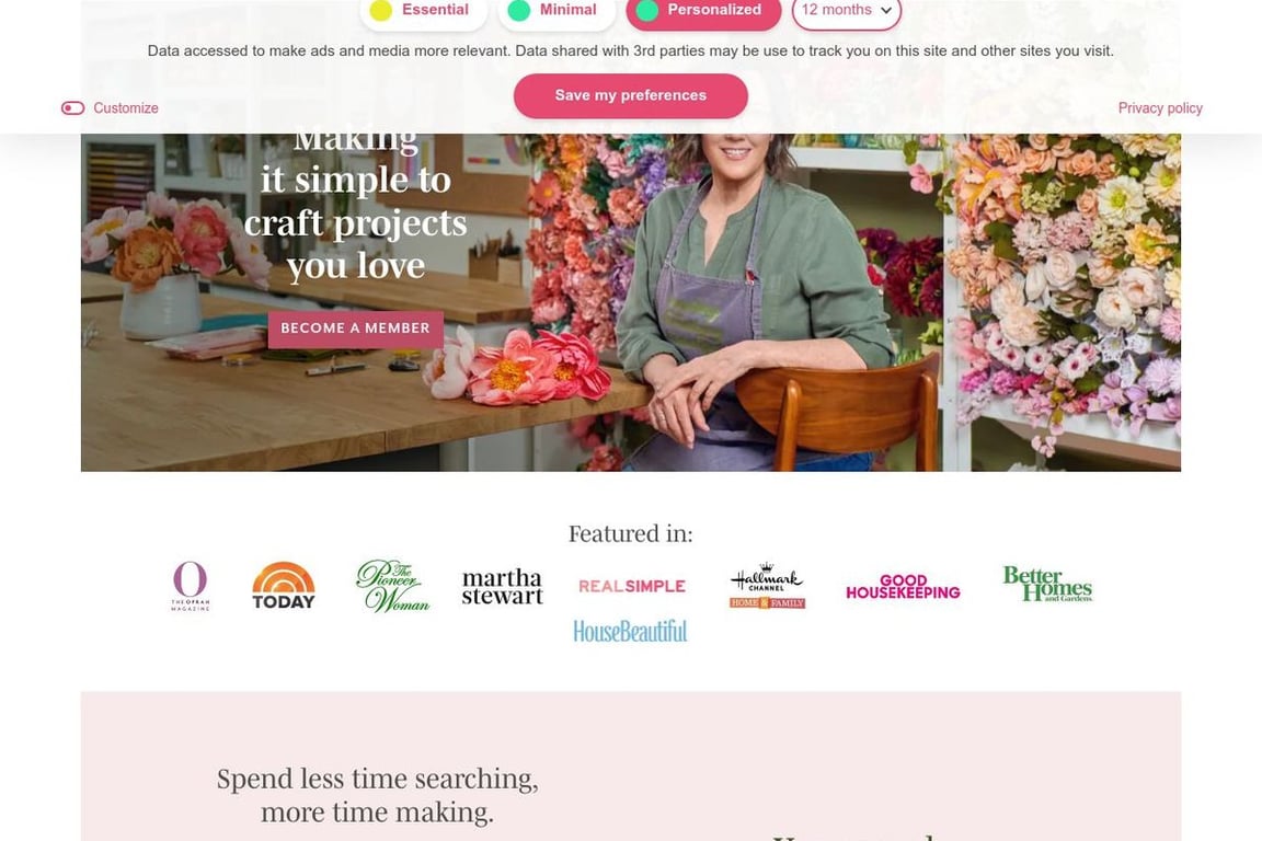 Lia Griffith homepage