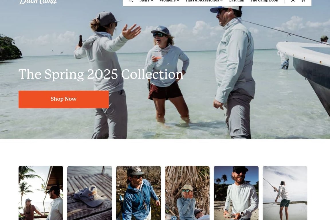 Duck Camp homepage
