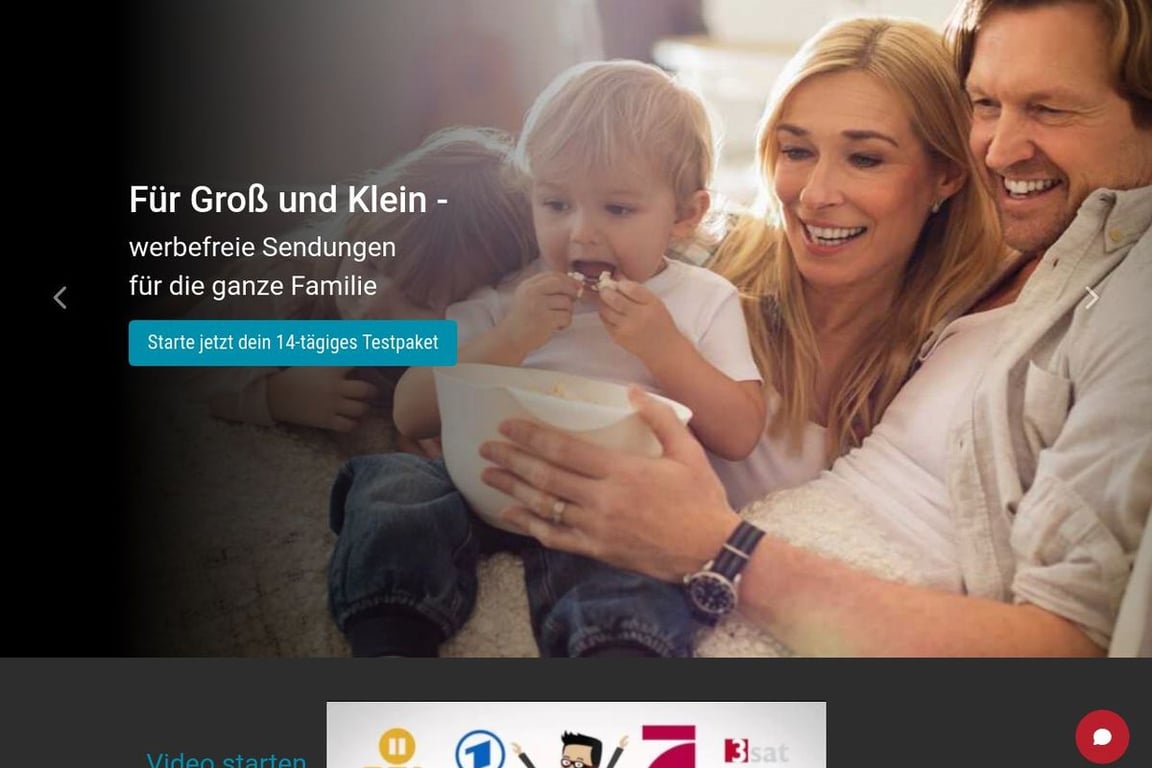 Save.TV homepage
