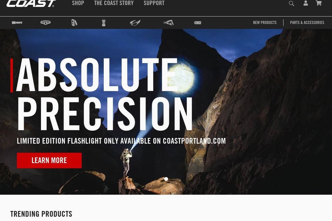 COAST homepage