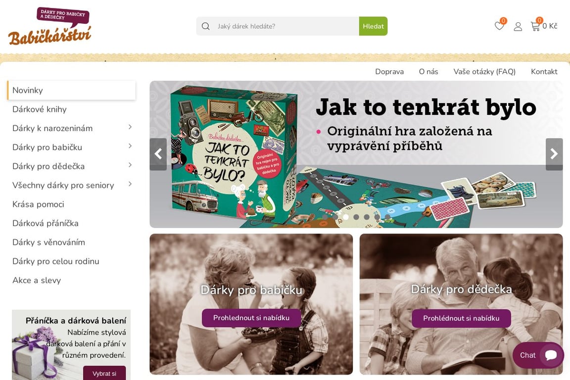 Babickarstvi homepage