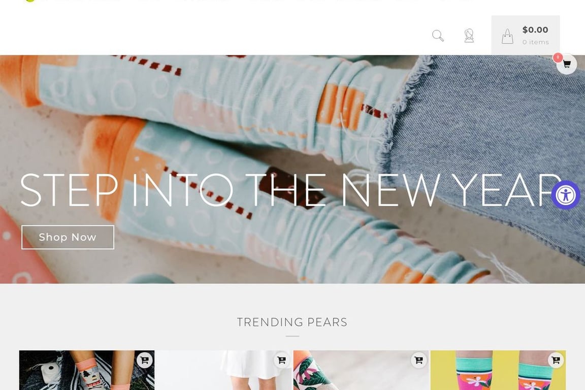 Woven Pear homepage