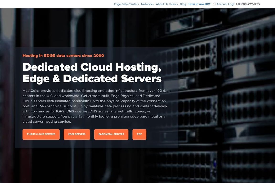 Host Color LLC homepage