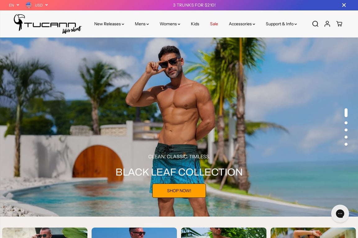 Tucann homepage