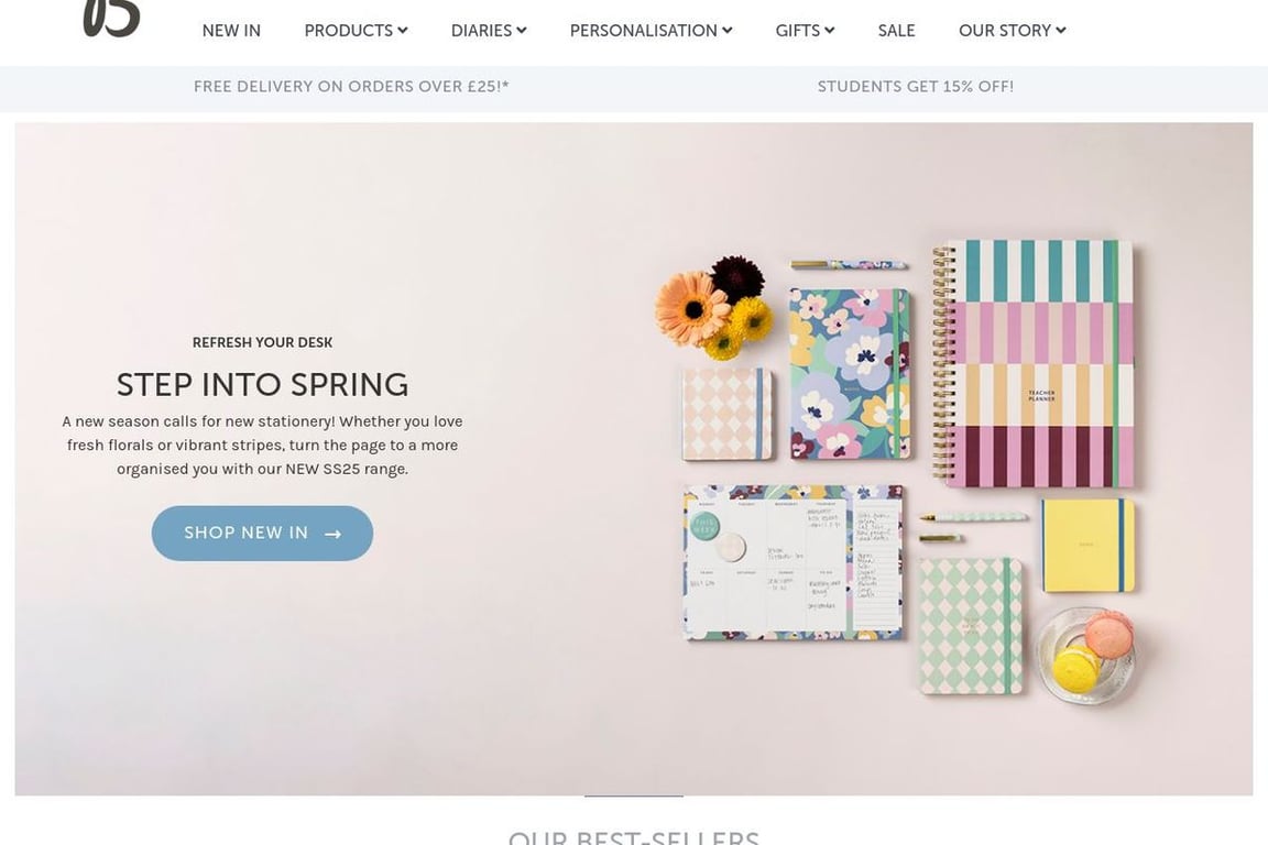 Busy B homepage