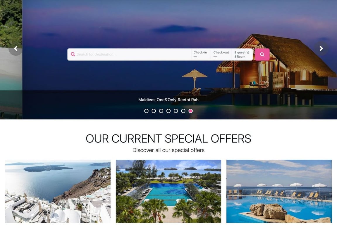Prestigia homepage