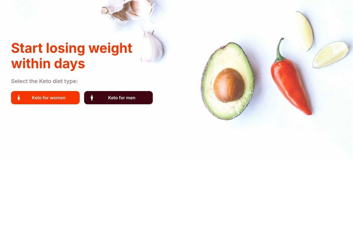 Keto Cycle homepage