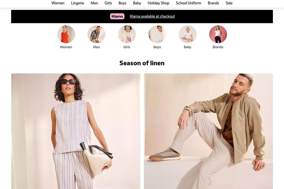 Tu.co.uk homepage