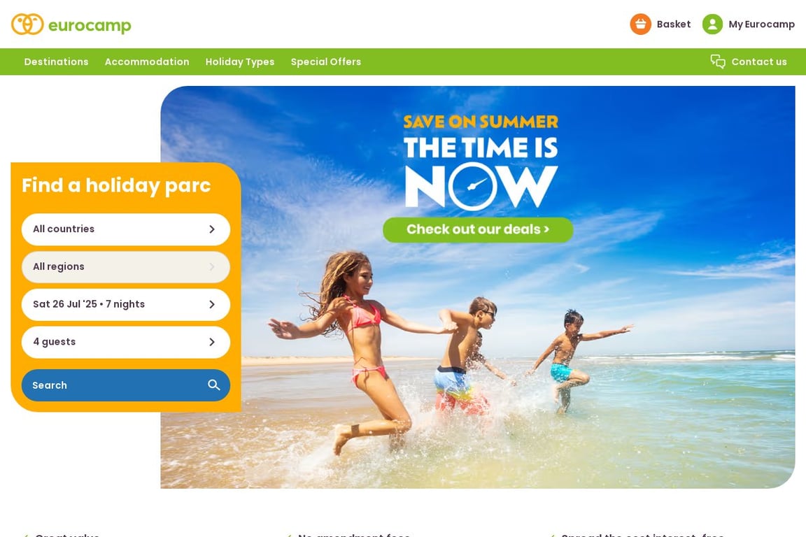 Al Fresco Holidays affiliate program signup page