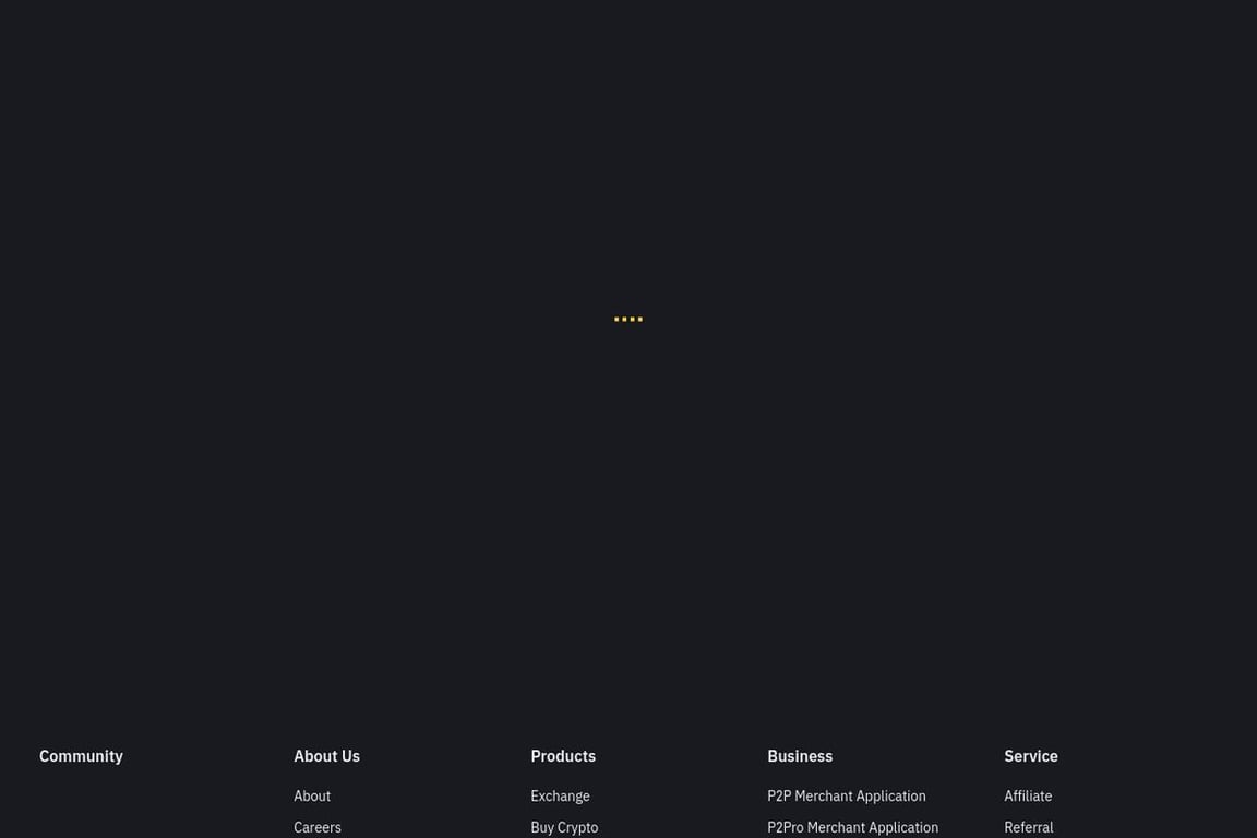 Binance affiliate program signup page