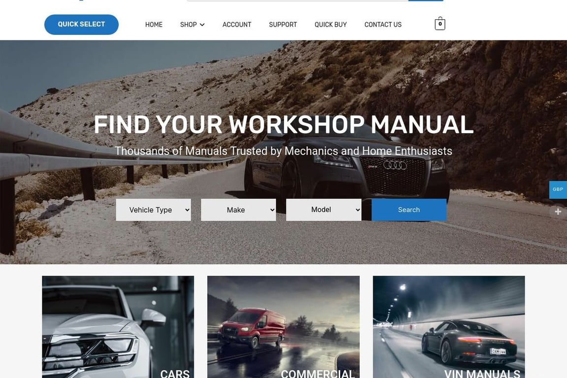Easymanuals homepage