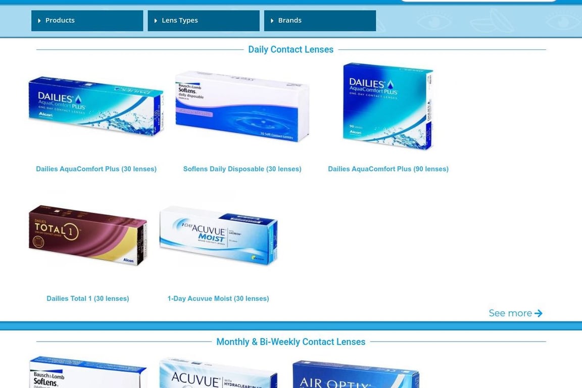 We Love Lenses homepage