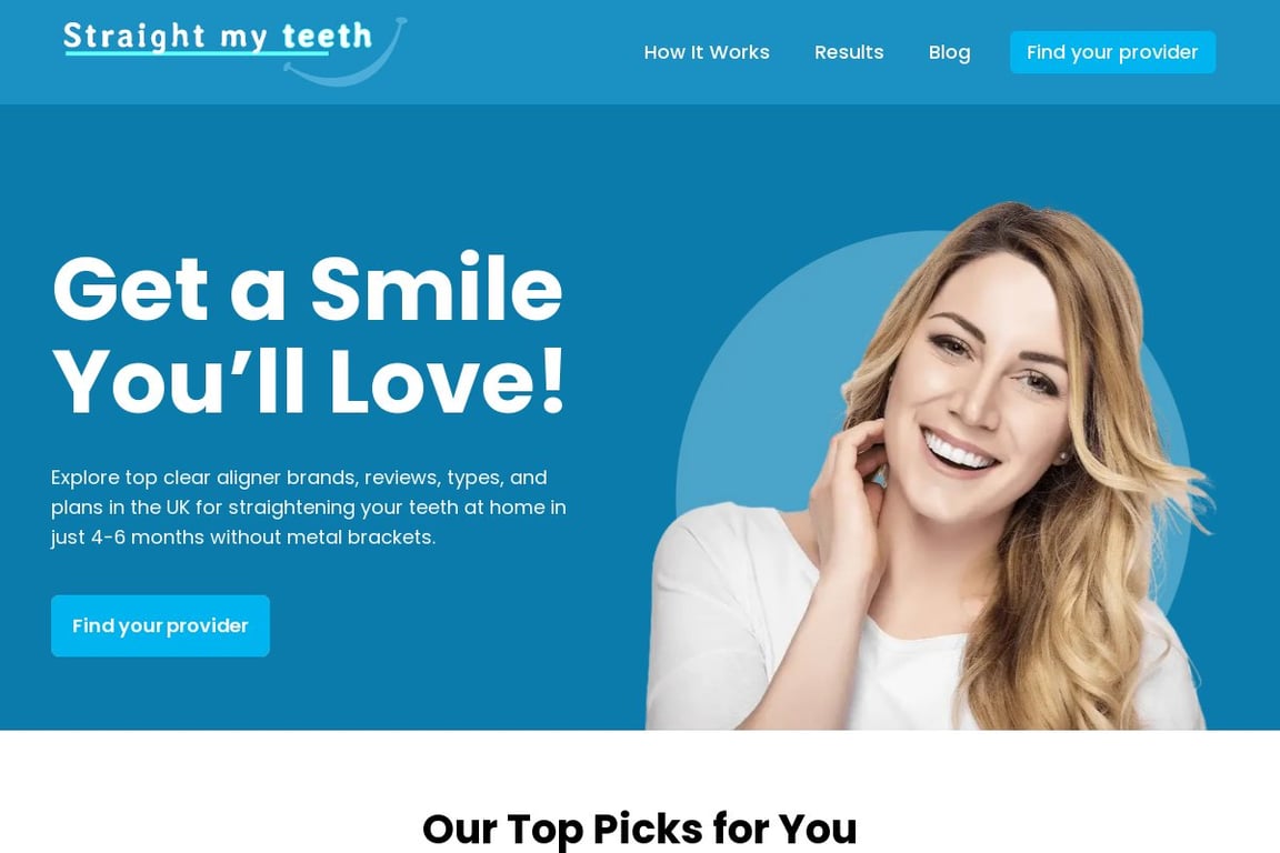 Straight My Teeth homepage