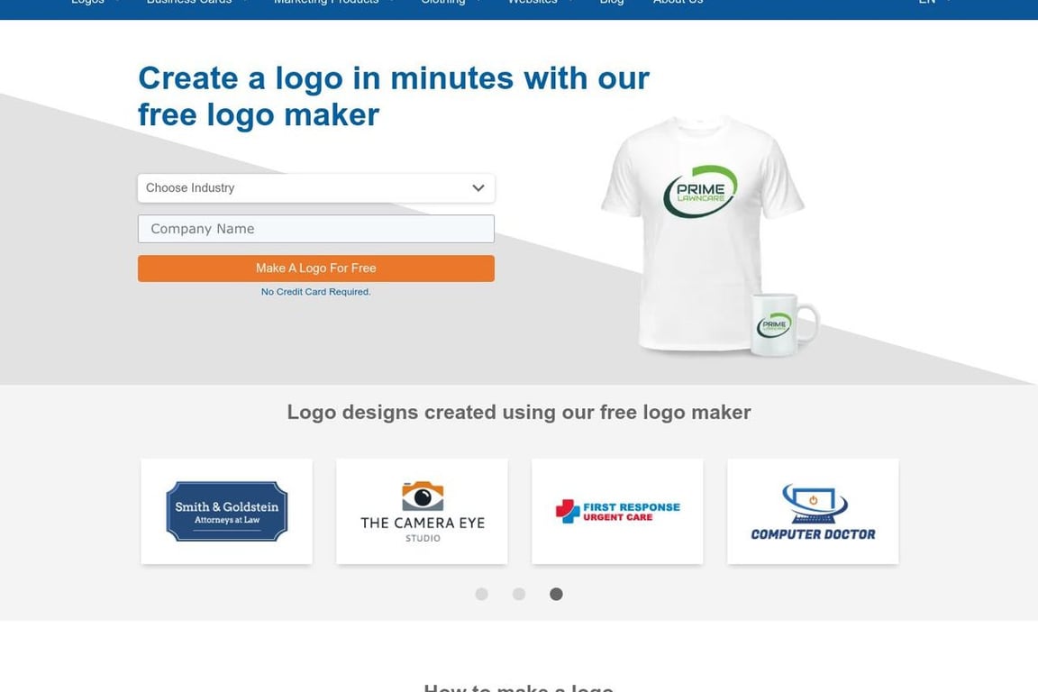 Free Logo Services Preferred homepage
