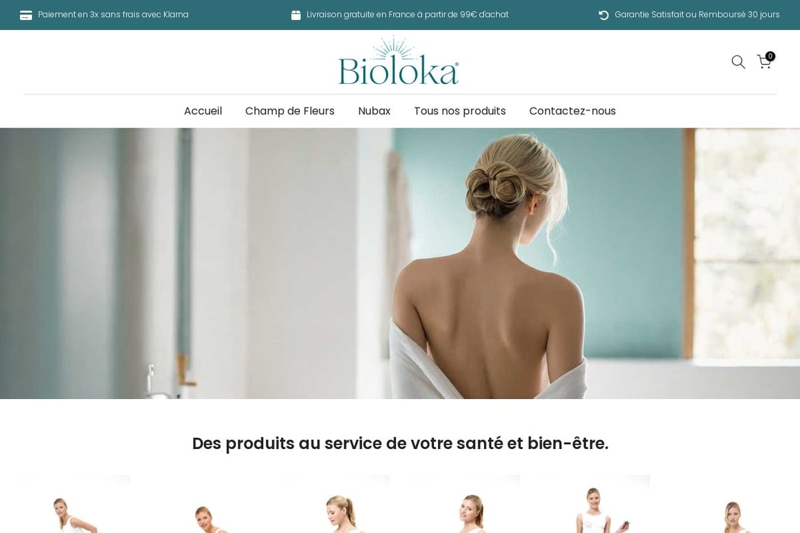 Bioloka homepage