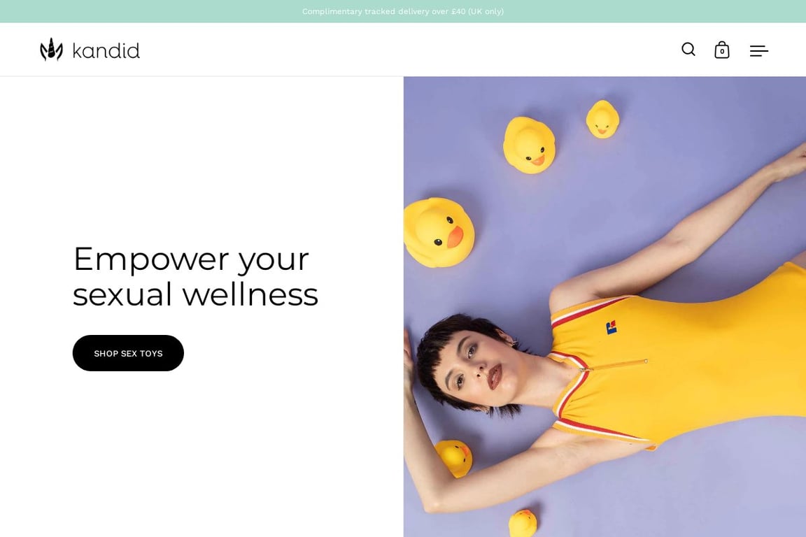 Kandid homepage